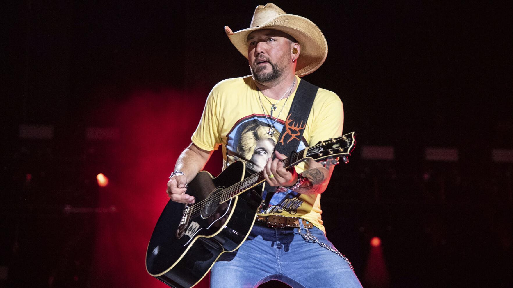 CMT pulls video for Jason Aldean's controversial song, Trump target